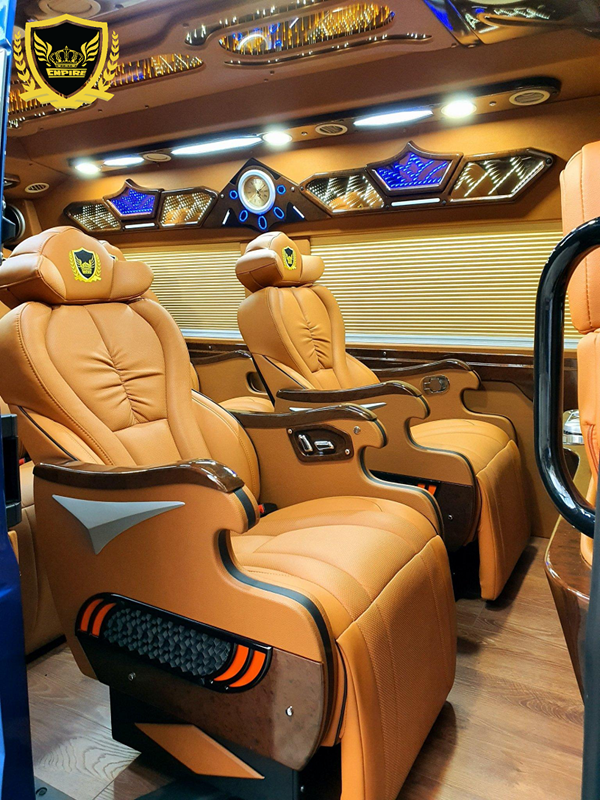 chế tạo ghế xe limousine transit