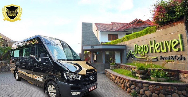 xe huyndai solati limousine 12 chỗ tại resort